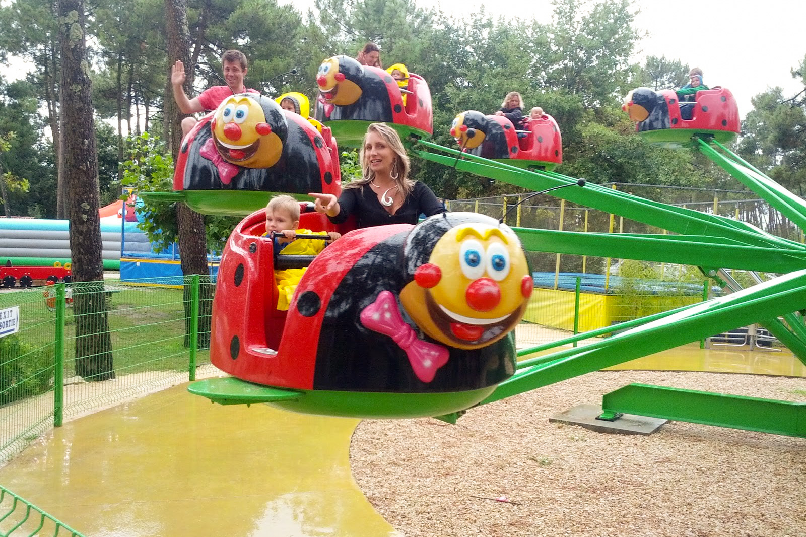 Coccinelle amusement park for children Francecomfort Holiday parks